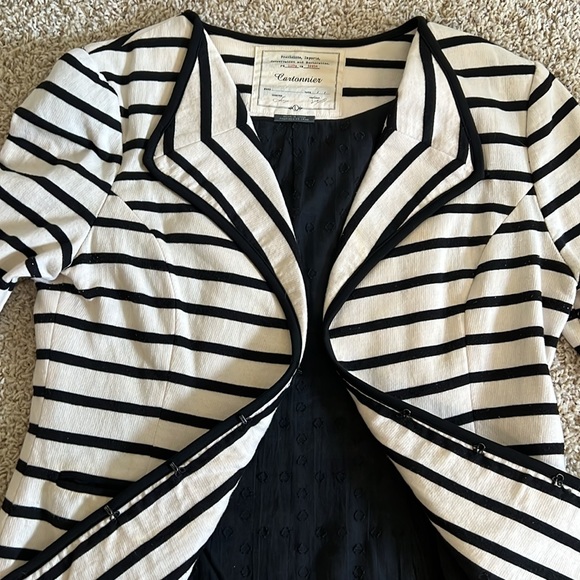 Vintage Anthropologie Striped Jacket - Picture 8 of 11